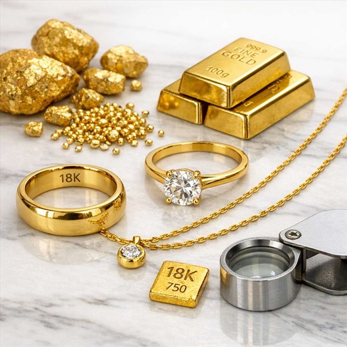 Qu’est-ce que l’or 18 carats ? Définition, prix et usages