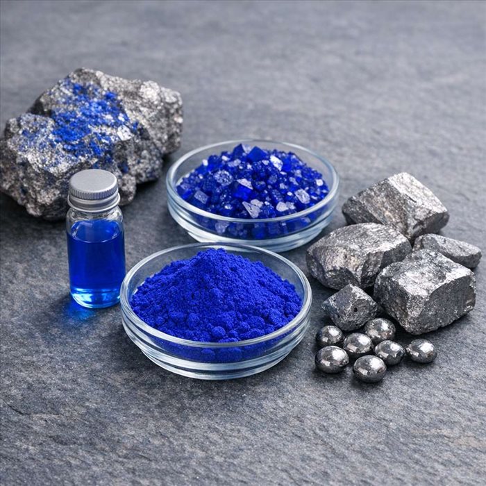 Couleur du cobalt : aspect, nuances et composés à connaître