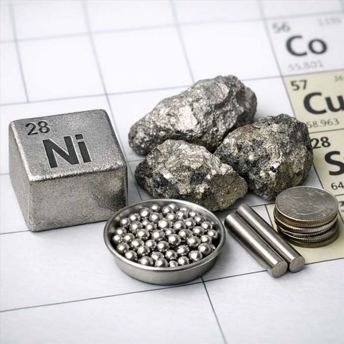 Symbole du nickel : origine, propriétés chimiques et usages
