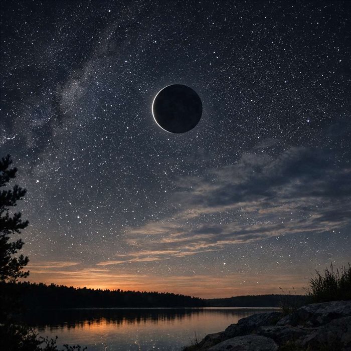 Prochaine nouvelle lune : date, repérage et conseils