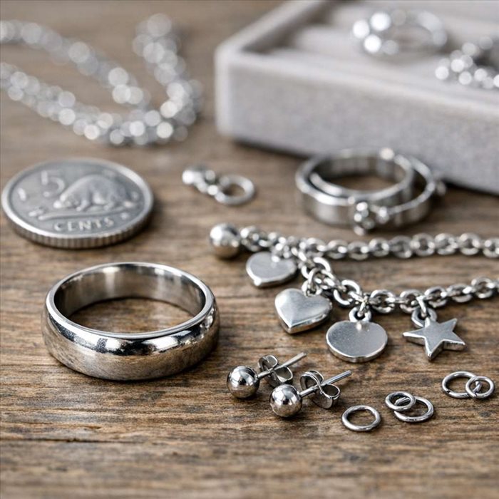 Bijoux en nickel : composition, propriétés et avantages à connaître