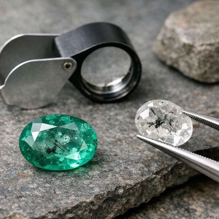 Inclusions des pierres précieuses : causes, types et valeur