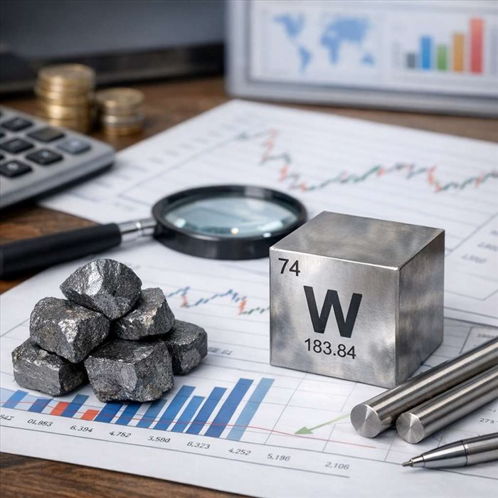 Cours du tungstène : tendances, prix et facteurs de variation
