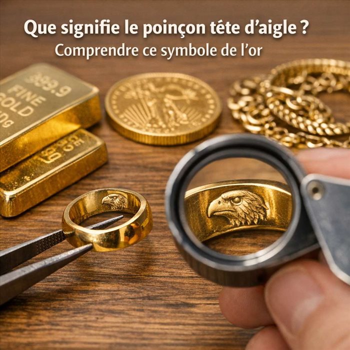 Que signifie le poinçon tête d'aigle ? Guide complet
