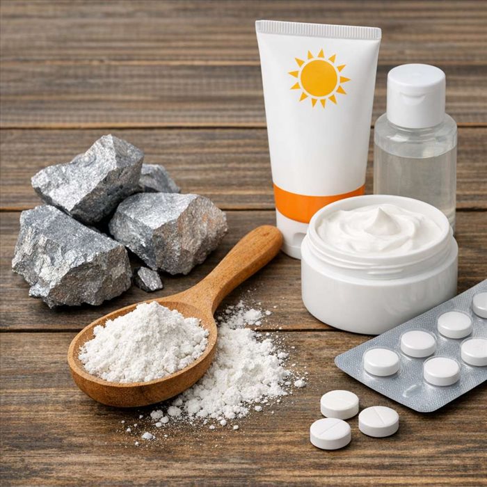 Oxyde de zinc : définition, propriétés et usages clés