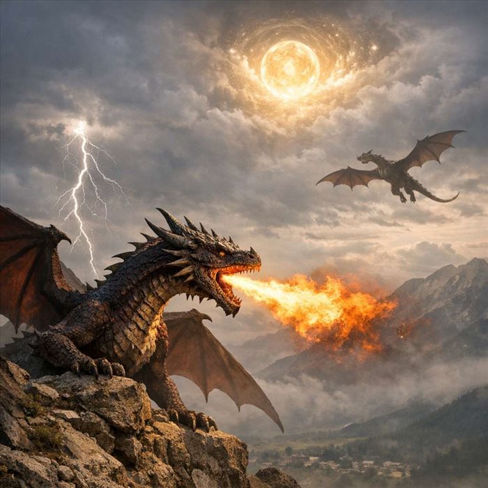 Pouvoirs des dragons : feu, magie et légendes fascinantes
