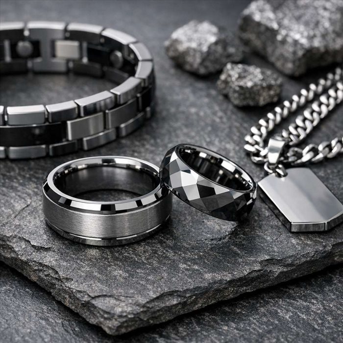 Bijoux en tungstène : avantages, propriétés et conseils 