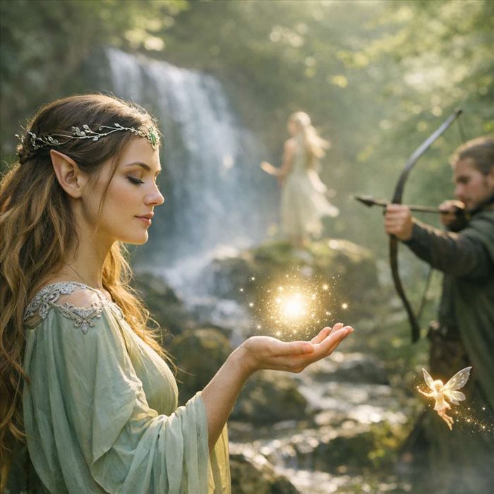 Pouvoirs des elfes : mythes, magie et légendes révélés