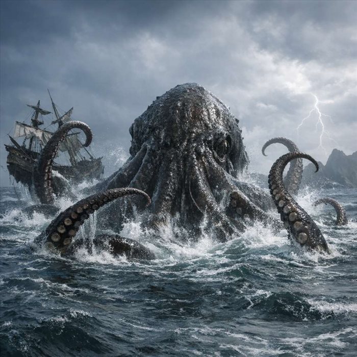 Pouvoirs du kraken : mythe, légendes et secrets
