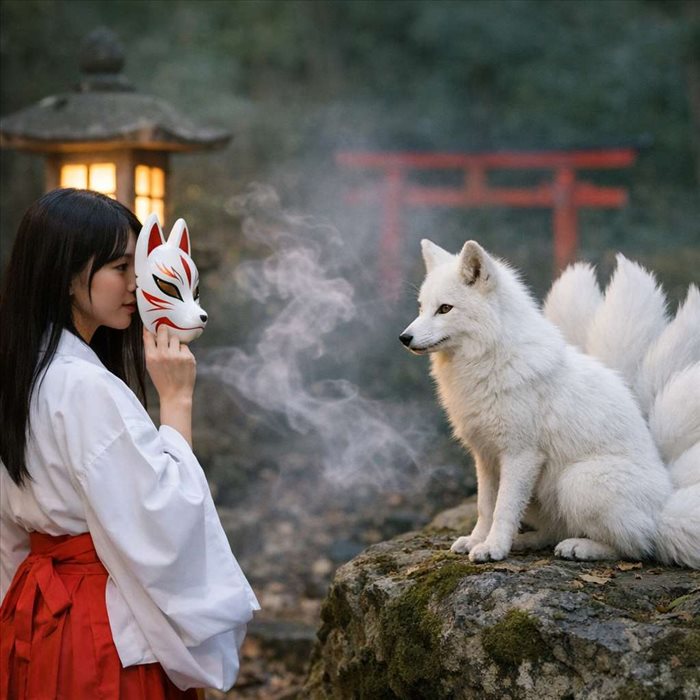 Pouvoirs du kitsune dans le folklore japonais : mythe et secrets