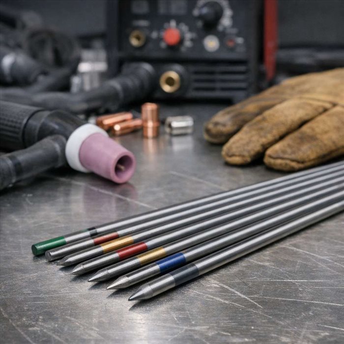Électrode tungstène TIG : guide complet pour bien choisir 
