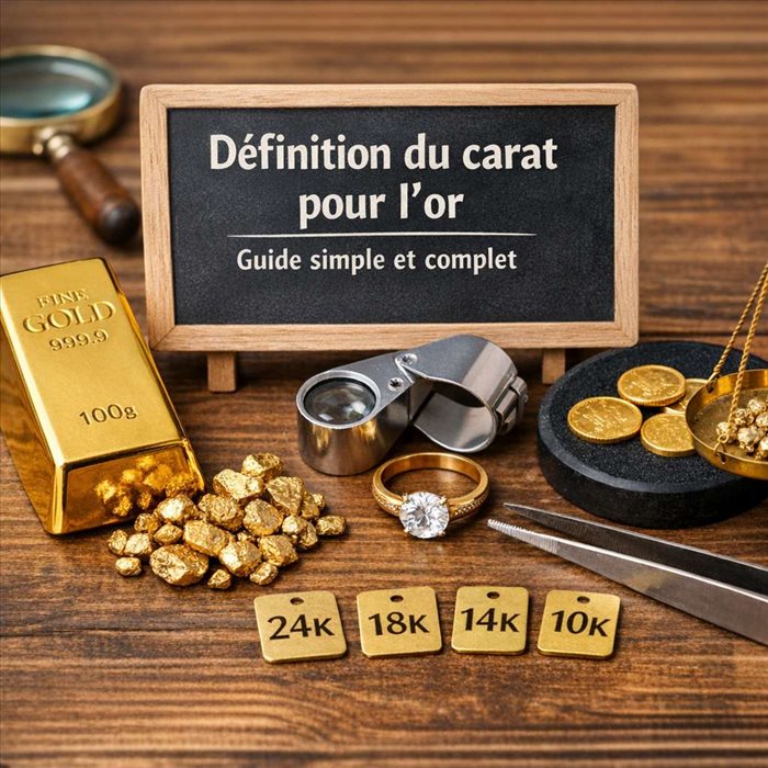 Définition du carat pour l’or : guide complet des titrages