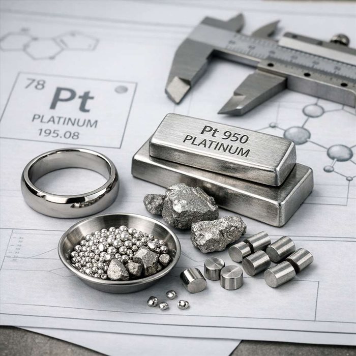 Alliage de platine : définition, métaux et usages clés