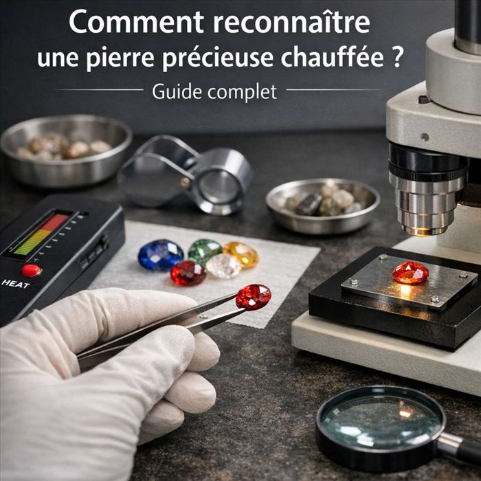 Comment reconnaître une pierre précieuse chauffée ? | Guide SEO