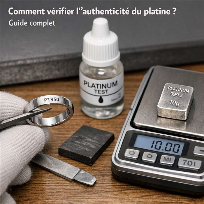 Comment vérifier l’authenticité du platine ? | Guide complet