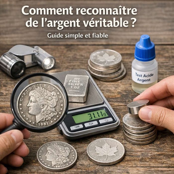 Comment reconnaître de l'argent véritable ? Guide simple et fiable