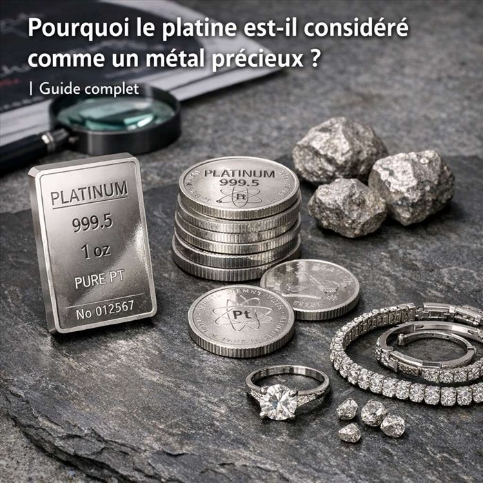 Pourquoi le platine est-il un métal précieux ? | Guide complet