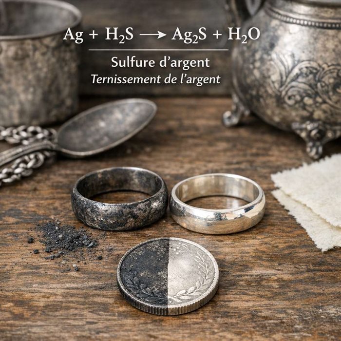 Qu'est-ce que le sulfure d'argent ? Comprendre le ternissement