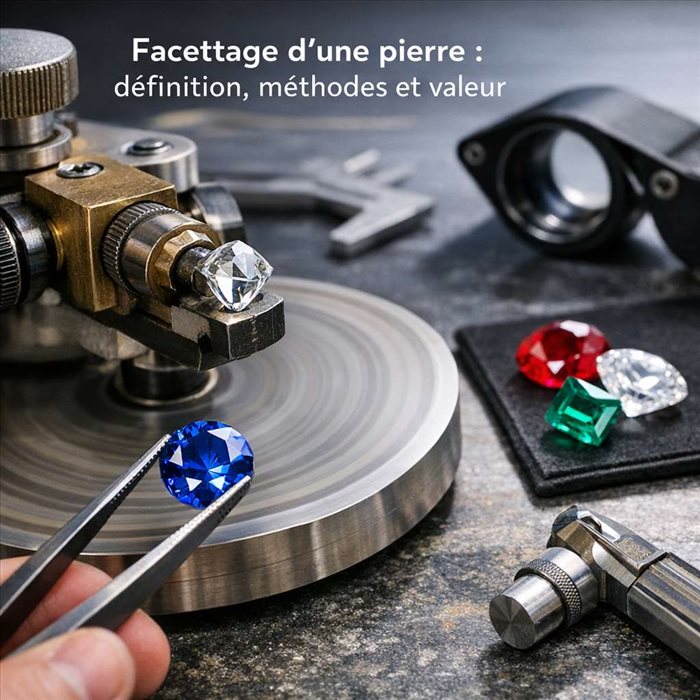 Facettage d’une pierre : comprendre la taille des gemmes