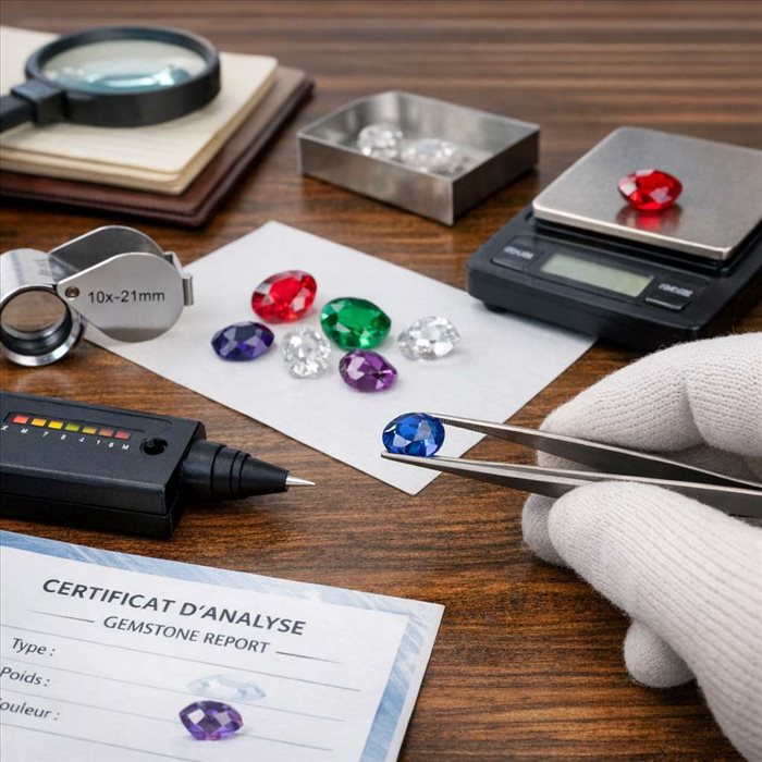 Comment vérifier l'authenticité d'une pierre précieuse ?