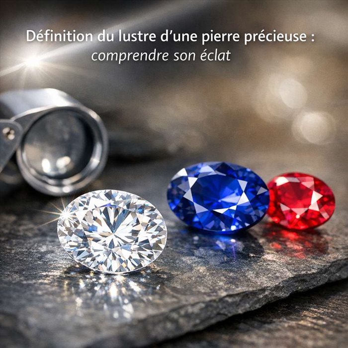 Définition du lustre d’une pierre précieuse | Guide complet